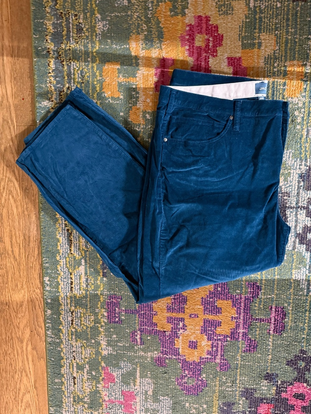 Blue Corduroy Pants NWOT